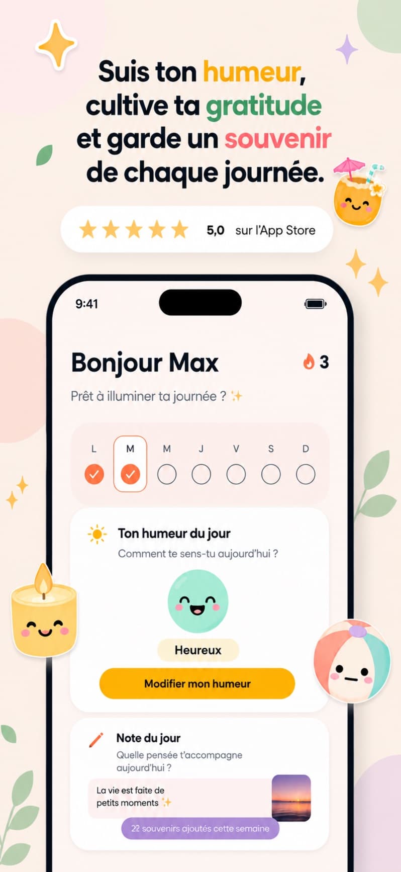 Joyli, app iOS construite avec l'IA